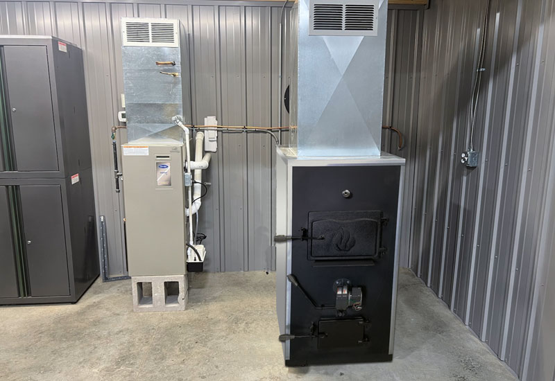 Royall Wood or Coal Burning Furnace Systems